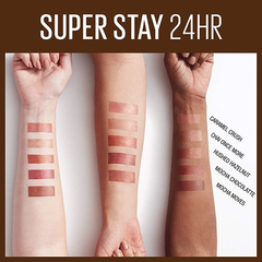 Batom Maybelline Superstay 24hr 330 Hushed Hazelnut na internet