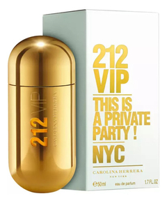 Carolina Herrera 212 Vip Eau De Parfum Feminino 50ml Original + Amostra