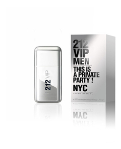 Carolina Herrera 212 Vip Men Edt 50 ml Para Masculino - loja online