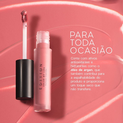 Batom Líquido Matte Color My Lips Océane Edition 4g Cor Rosa Hype na internet