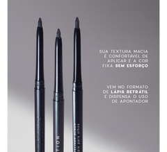 Lápis De Olhos Retrátil Preto Black Océane Edition 1,2ml Efeito Mate - loja online