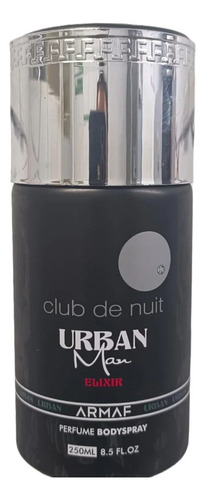 Perfume Spray Club De Nuit Urban Man Elixir Armaf Masculino 250ml Concentrado na internet