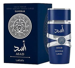 Lattafa Asad Zanzibar 100ml Eau De Parfum Original + Brinde