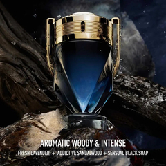 Paco Rabanne Invictus Parfum 100ml | Original Selado + Brinde - Vivella's Store