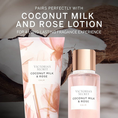 Kit Victoria's Secret Coconut Milk & Rose Body Splash+creme - comprar online