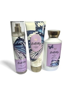 Kit Butterfly Bath & Body Works 3 Itens