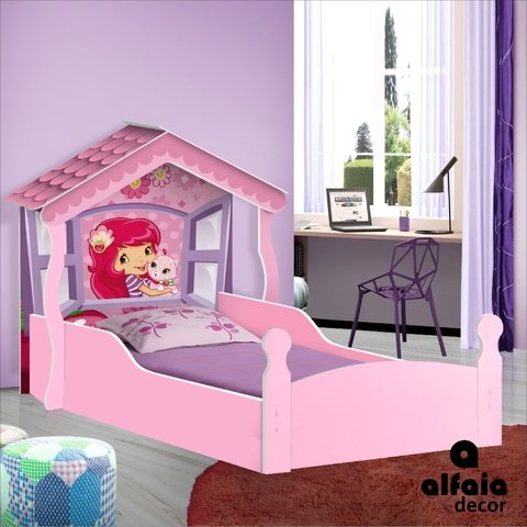 Cama Infantil Barbie com Proteção Lateral - MOS Store - MOS Store