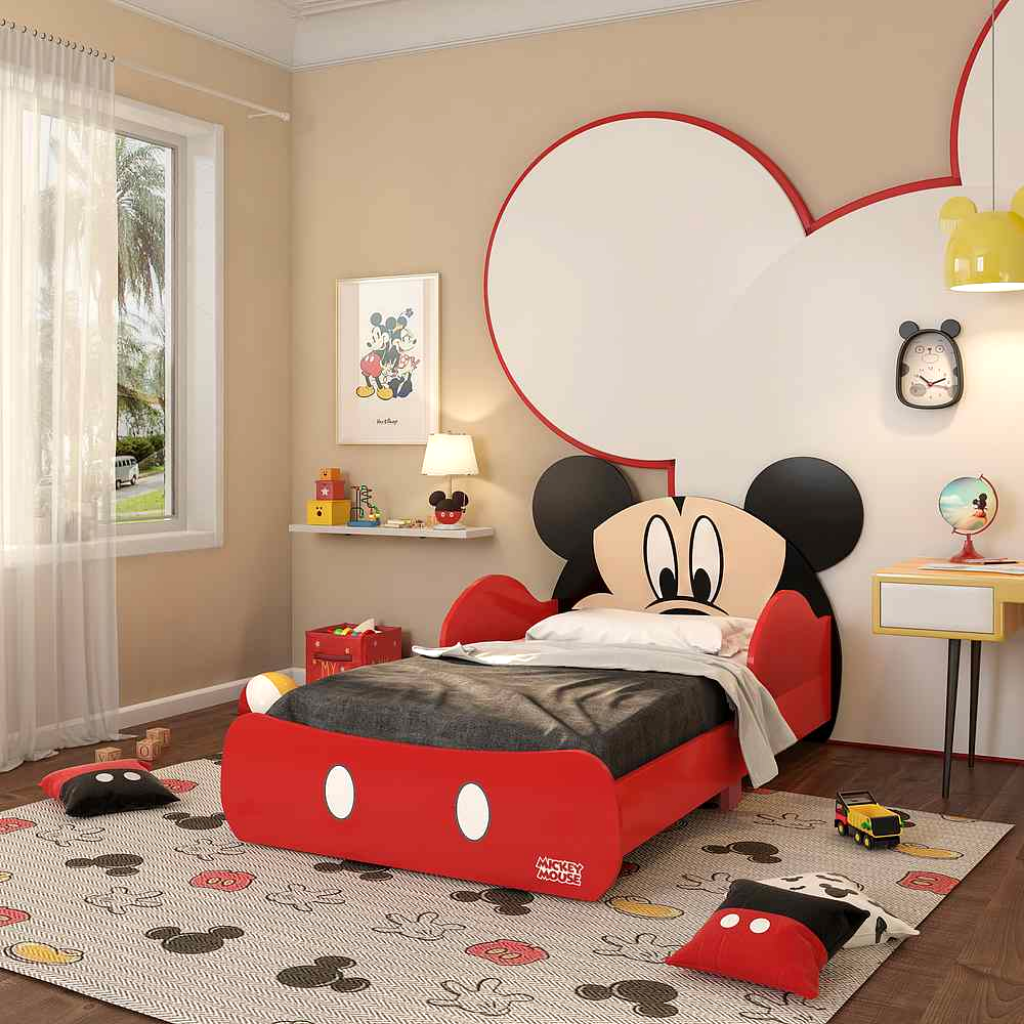 Mini Cama Infantil do Mickey com Pronta Entrega