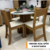 Mesa de Jantar com Tampo em MDF Redondo 04 Cadeiras - Flipp B - loja online