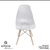 Conjunto com 4 Cadeiras Colmeia Eames Eiffel Base de Madeira Or Design - 1119 B na internet