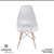 Conjunto com 2 Cadeiras Colmeia Eames Eiffel Base de Madeira Or Design - 1119 B na internet