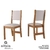 Kit com 02 Cadeiras Para Mesa de Jantar - Sol - comprar online