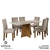 Mesa de Jantar a Pronta Entrega com 06 Cadeiras - Dailus - comprar online