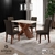 Conjunto Mesa de Jantar com Tampo Retangular com 04 Cadeiras - New Dubai