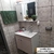 Gabinete Suspensa com Espelho e Cuba Incluso Para Banheiro - Munique - loja online
