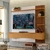 Painel Home Suspenso Ripado 3D com 2 Gavetas Para TV de Até 65" Polegadas - Europa - comprar online