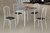 Conjunto de Mesa Para Cozinha com 04 Cadeiras - Guarujá 1,00 - comprar online