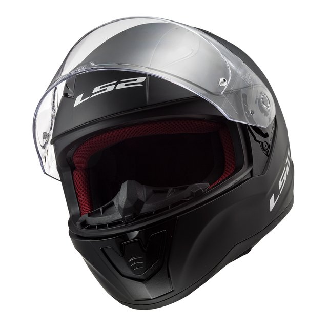 Casco Moto Mujer Integral Ls2 353 Rapid Xtreet Negro Rojo Pr