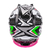 Casco 437 JUNIOR Fast Evo Strong Blanco Verde Rosa