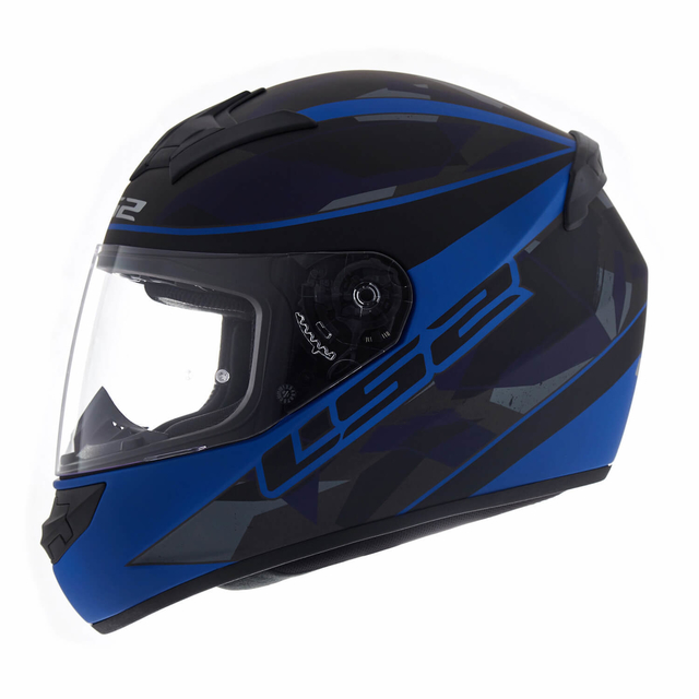 Casco negro con azul hot sale