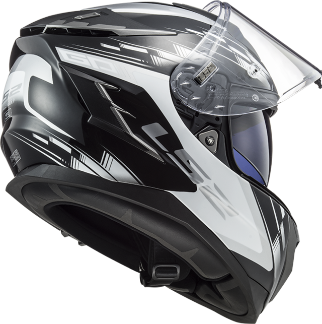 Casco Moto Integral Ls2 327 Spin Cobalt Incluye Pinlock