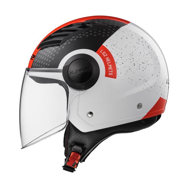 CASCO LS2 OF562 AIRFLOW CONDOR COLOR Blanco/Negro/Rojo TALLA XS