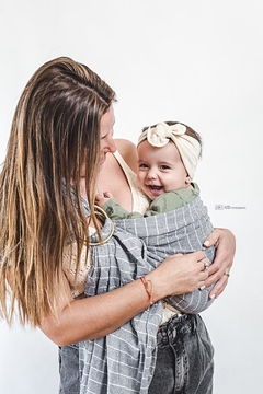 Bandolera Rayada Anillas Sling Ring naumahomeandkids