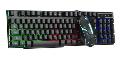 Combo Teclado Y Mouse Gamer Noga Nkb-512 Español