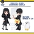 Muñecos Harry Potter, Hedwig y Cho Chang Wizarding World - comprar online