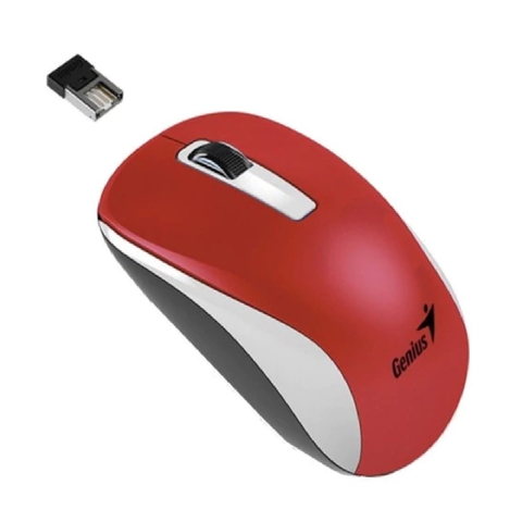 Mouse Inalámbrico Genius Nx-7010 Rojo Usb 1200 Dpi