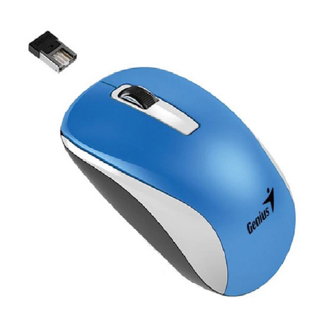 Mouse Inalámbrico Genius Nx-7010 Azul Usb 1200 Dpi