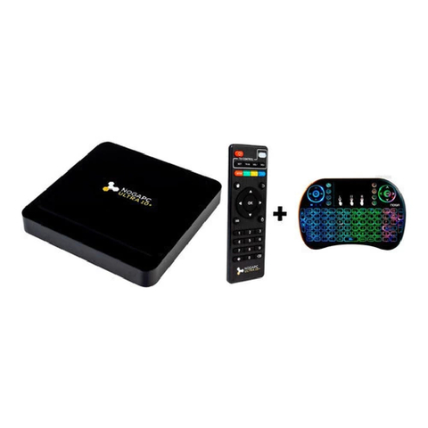 Convertidor Tv Box Noga Pc Ultra 10+ 4k 16gb + Teclado