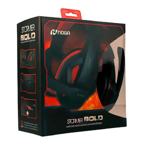 Auricular Gamer Pc Ps4 Usb Con Micrófono Led St-bold Noga