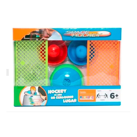 Juego De Mesa Space Hockey Con Aire Deslizante Magnific