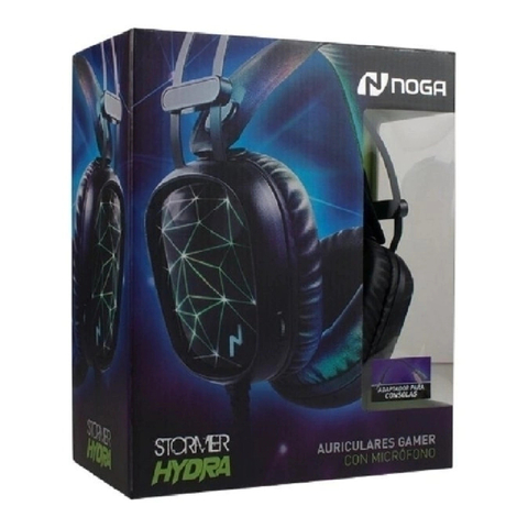 Auricular Gamer Con Microfono Luces Led Noga Gaming St-hydra