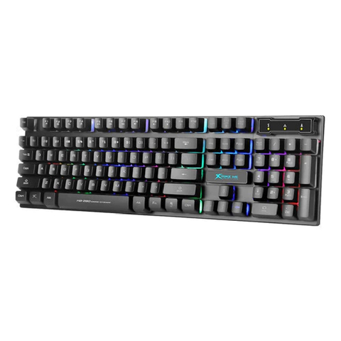 Teclado Gamer Xtrike Me Kb-280 Retroiluminado Rainbow