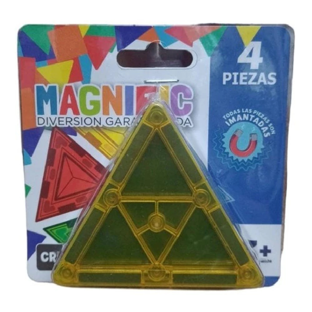 Juego Bloques Magneticos Imanes 36 Piezas Magic Magnetic