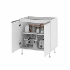 Mueble Módulo Bajomesada 80 Cm (blanco) - comprar online