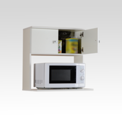 Mueble alacena organizador para Microondas colgante (blanco) - Koa