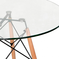 Mesa Eames 100 Vidrio - comprar online