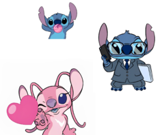 Stickers Stitch en internet