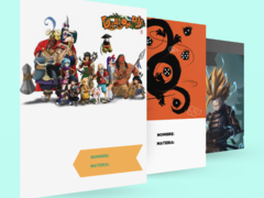 Separadores para carpetas de Dragon Ball - comprar online