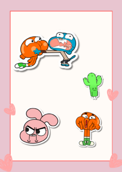 Stickers Gumball