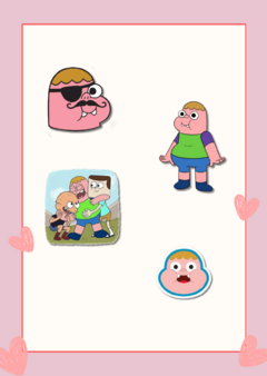 Stickers Clarence en internet