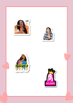 Stickers Cardi B - comprar online