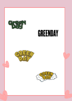 Stickers Green Day - comprar online