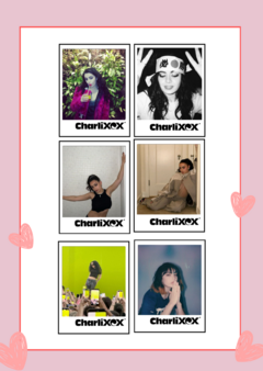 Polaroids Charli xcx