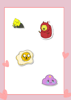 Stickers Hora de aventuras