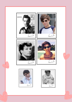 Polaroids Louis Tomlinson - comprar online