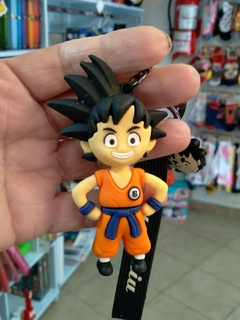 Llavero de goma Goku Dragon Ball